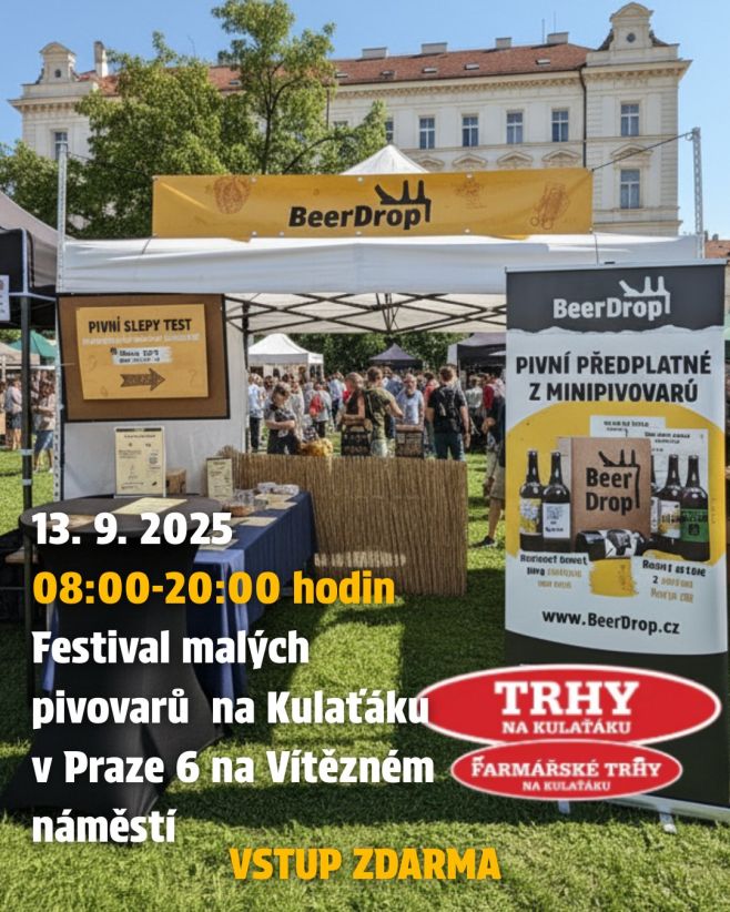 Ahoj pivečkáři! 🍻 Festival malých pivovarů na Kulaťáku už klepe na dveře — sobota 13. září 2025, od 8 do 20 hodin na...