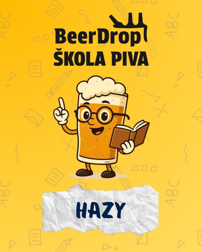 Vidíš v pivu zákal a říkáš si, že je něco špatně? Tak pozor – HAZY znamená, že je všechno naprosto v pořádku. 🙃 👉 Hazy...