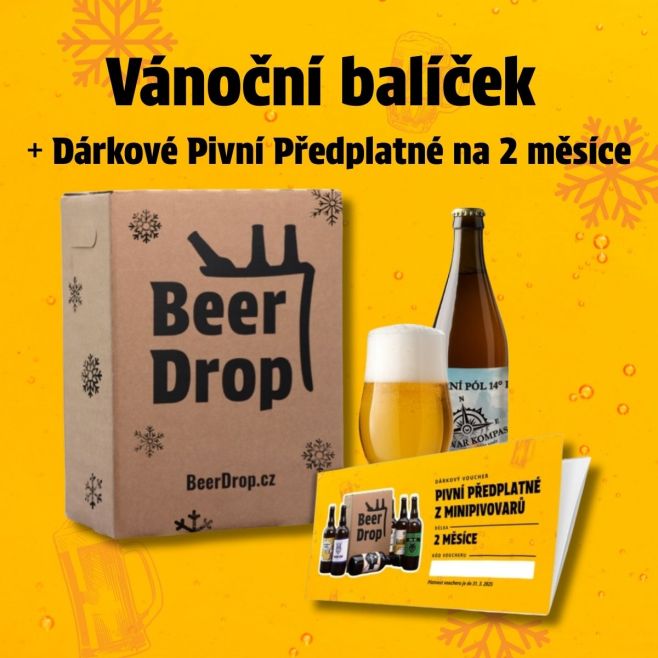 📦🎅 Nejlepší dárek pro milovníky craft piva? Máme! Chceš letos pod stromeček něco, co neskončí zapomenuté ve skříni… ale...