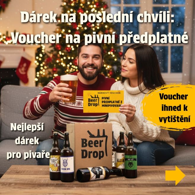 🎄 Vánoční dárek na poslední chvíli? Máme řešení! 🍻 Daruj zážitek, který bude bavit ještě dlouho po Štědrém dni — vouchery...